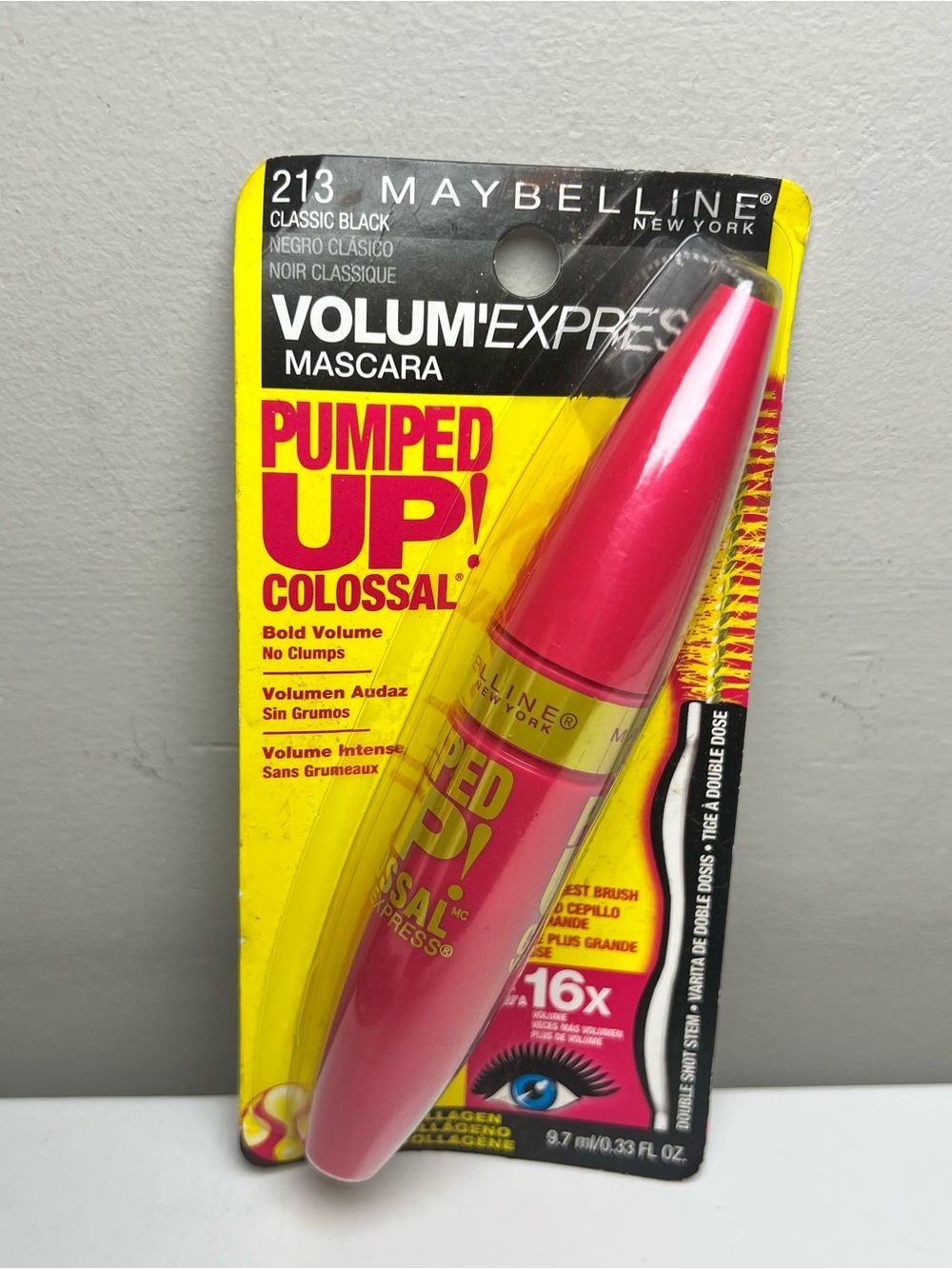 Maybelline Volum' Express Pumped Up Colossal Mascara - Black